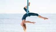 Vazdušna joga je najatraktivnija varijacija stare veštine, sadrži dozu akrobatike i gimnastike