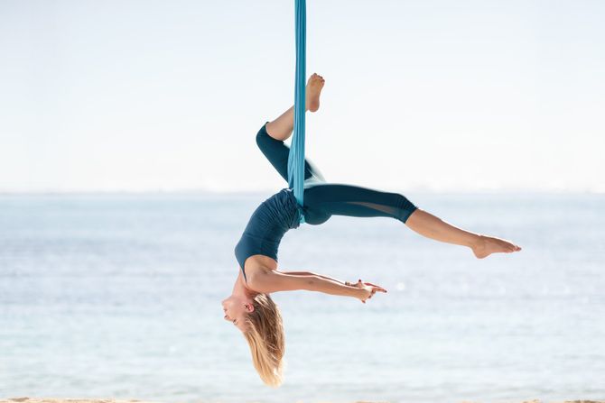 Aerial yoga, joga