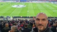 Poseban gost na utakmici Zvezde u Lajpcigu: Marko Simonović se pohvalio fotografijom sa tribina