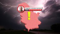 Stižu nove oluje sa grmljavinom! Ovi predeli Srbije prvi na udaru: Očekuju se obilni pljuskovi, moguć i grad