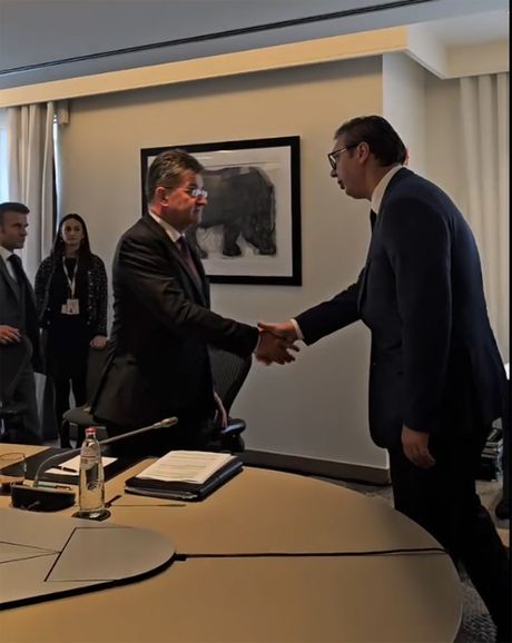 Aleksandar Vučić Brisel Aleksandar Vučić Brisel