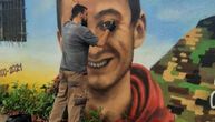 Popravljen mural padobranca Ognjena Trajkovića (20): Spomenik doktoru koji je zadužio Vranje još čeka sanaciju