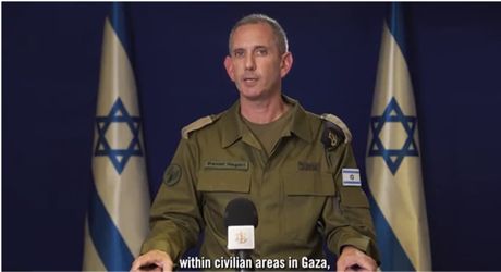 Daniel Hagari, portparol, IDF, vojska Izrael