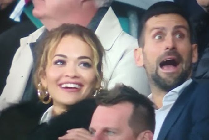 Novak Đoković i Rita Ora