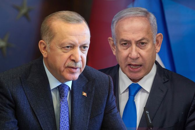 Redžep Tajir Erdogan i Benjamin Netanjahu Redžep Tajir Erdogan i Benjamin Netanjahu