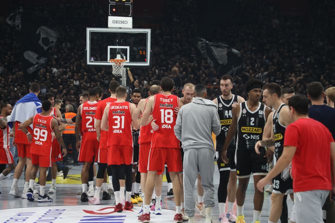 KK Partizan - KK Crvena Zvezda, Aba liga