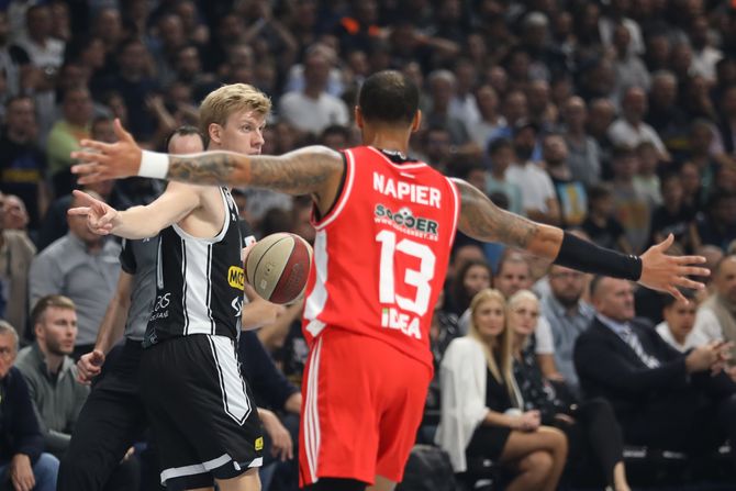 KK Partizan - KK Crvena Zvezda, Aba liga