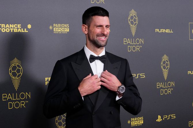Zlatna lopta 2023 Novak Đoković Zlatna lopta 2023 Novak Đoković