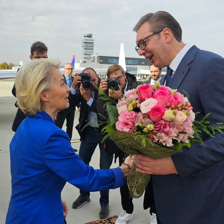 Aleksandar Vučić, Ursula fon der Lajen Aleksandar Vučić, Ursula fon der Lajen