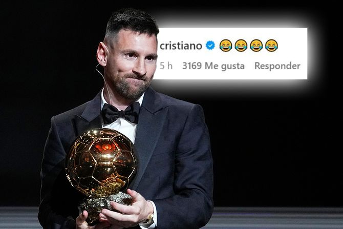 Lionel Mesi Zlatna lopta 2023 Kristijano Ronaldo komentar