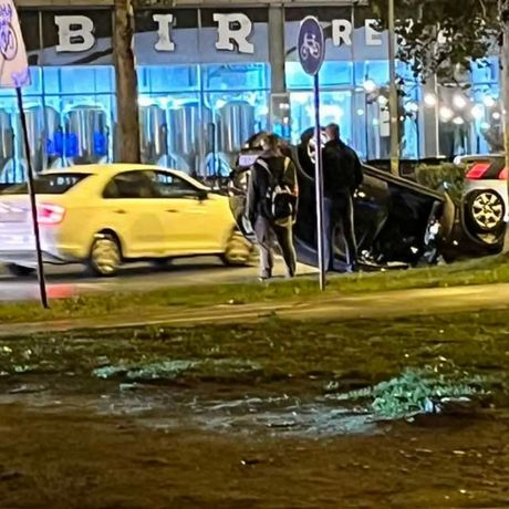 Novi Sad Futoški put automobil nesreća udes