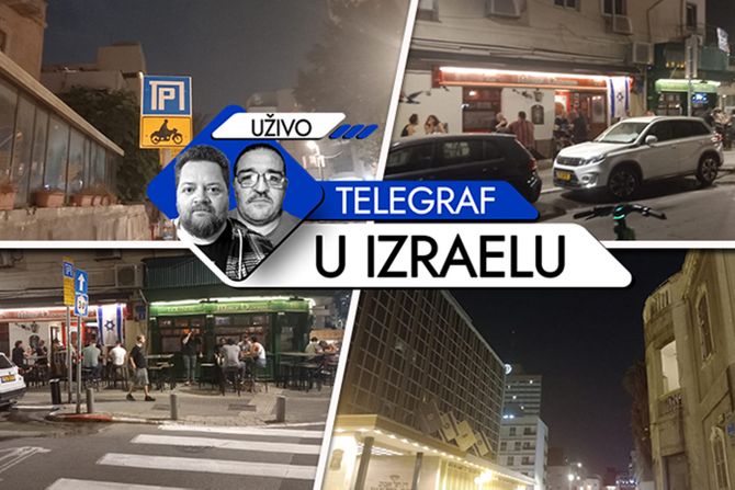 Izrael Tel Aviv uživo noć