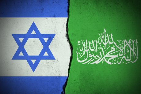 Izrael Hamas  zastave
