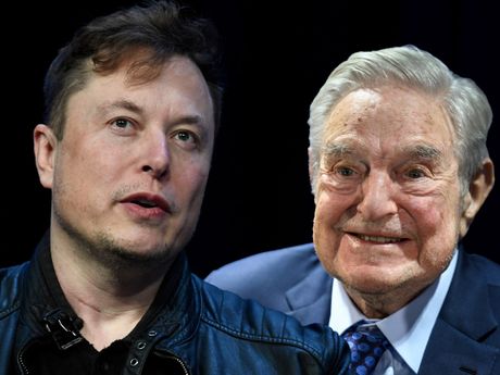 Elon Musk, Ilon Mask, George Soros, Džordž Soroš Elon Musk, Ilon Mask, George Soros, Džordž Soroš