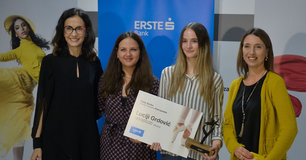Balerina Lucija Grdović dobitnica nagrade 