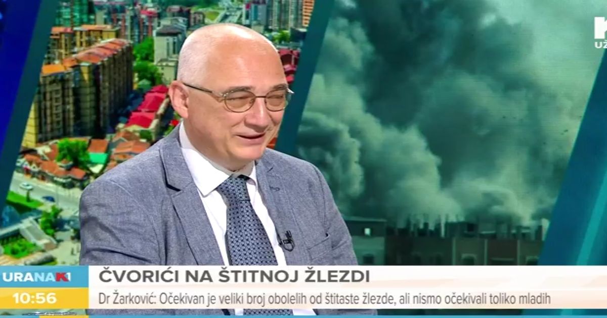 Prof. dr Miloš Živković o porastu broja mladih sa oboljenjem štitaste