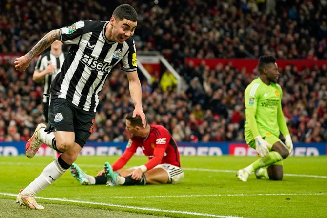 Migel Almiron, Njukasl Migel Almiron, Njukasl