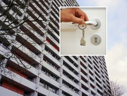 Zgrada stanovi kljucevi od stana kuće