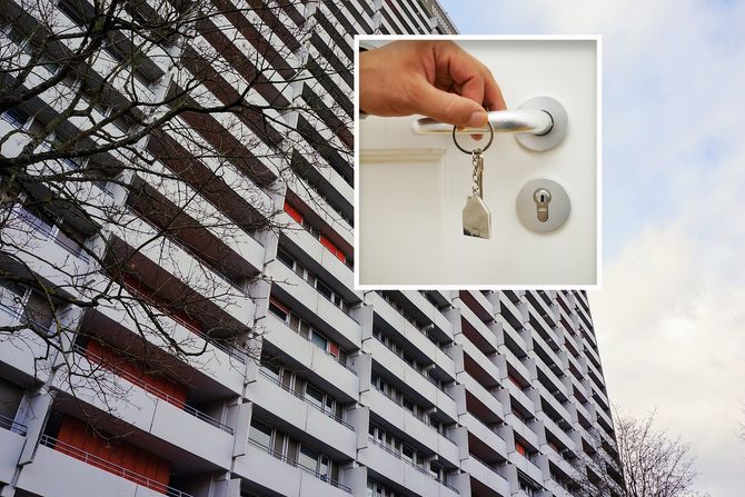Zgrada stanovi kljucevi od stana kuće Zgrada stanovi kljucevi od stana kuće