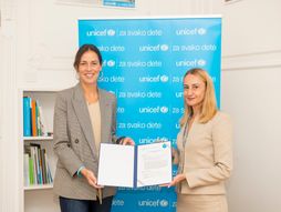 Ana Ivanović i UNICEF