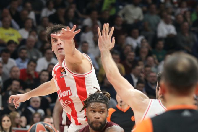 Košarka Evroliga KK Crvena Zvezda Bajern Minhen