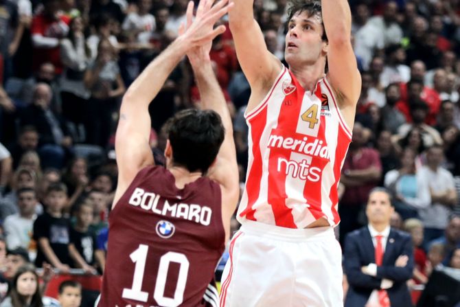 Košarka Evroliga KK Crvena Zvezda Bajern Minhen