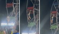UZNEMIRUJUĆE Pogledajte snimak kako je devojčica (11) pala s panoramskog točka: Čuju se krici i pozivi u pomoć