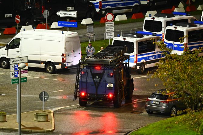 Hamburg, aerodrom, otmica nemačka policija