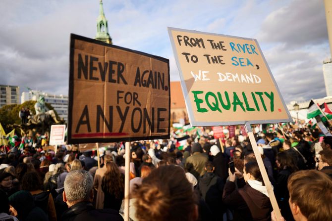 Berlin, Nemačka, propalestinski protest