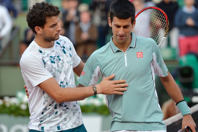 Grigor Dimitrov i Novak Đoković, Madrid