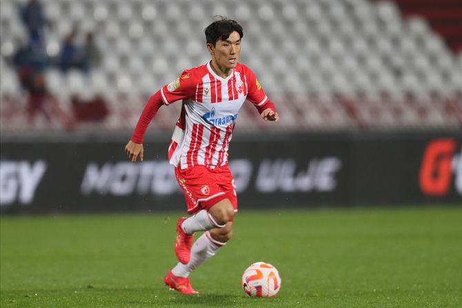 Hvang In Bom, FK Crvena zvezda