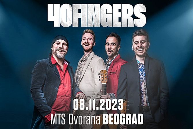 40 Fingers, 8. nov, MTS Dvorana