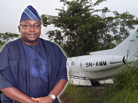 Nigerija ministar avion udes pad Adebayo Adelabu