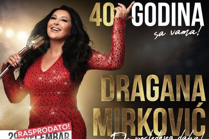 Dragana Mirković koncert Dragana Mirković koncert