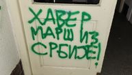 Jezivi grafiti u centru Beograda