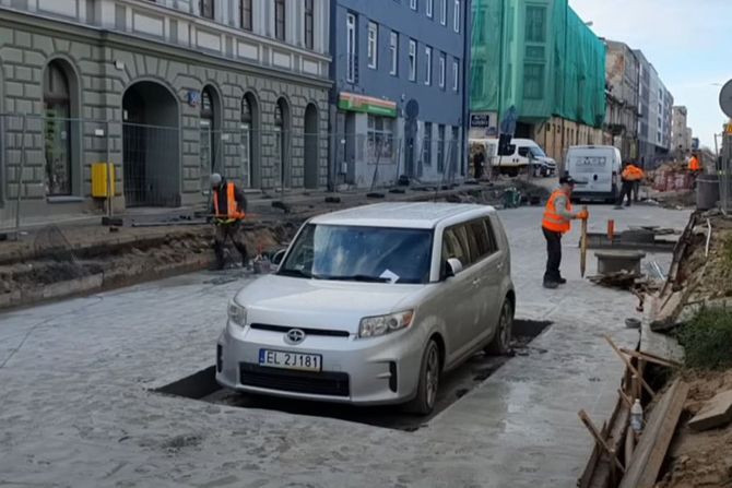 beton automobil