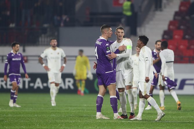 UEFA Liga Konferencija FK Čukarički Fiorentina