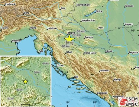 Sisak zemljotres Hrvatska