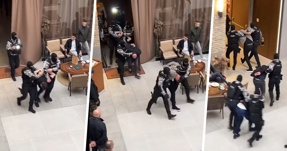 Drama in Galerija: Police raided a restaurant and arrested extortionists in front of guests! "Everyone down, police!"