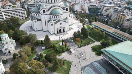 Aleksandar Šapić Hram svetog Save