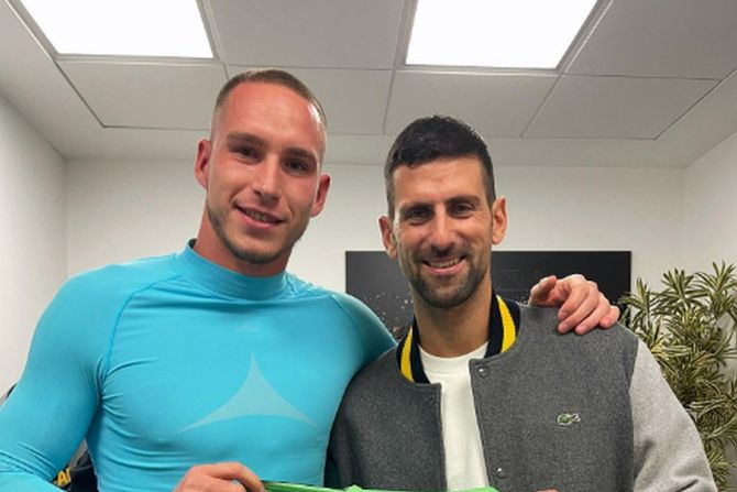 Novak Đoković, Boris Radunović Novak Đoković, Boris Radunović