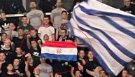 Skandal: Navijači Zadra istakli zastavu NDH na meču protiv Zvezde