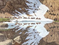 Season of the Eagle optička iluzija