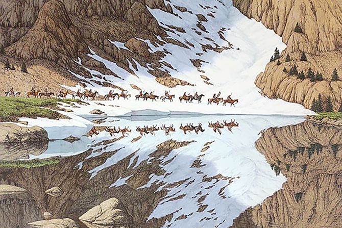 Season of the Eagle optička iluzija Season of the Eagle optička iluzija