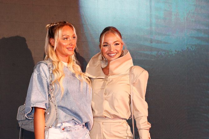 Teodora Džehverović i Sandra menadžerka Teodora Džehverović i Sandra menadžerka