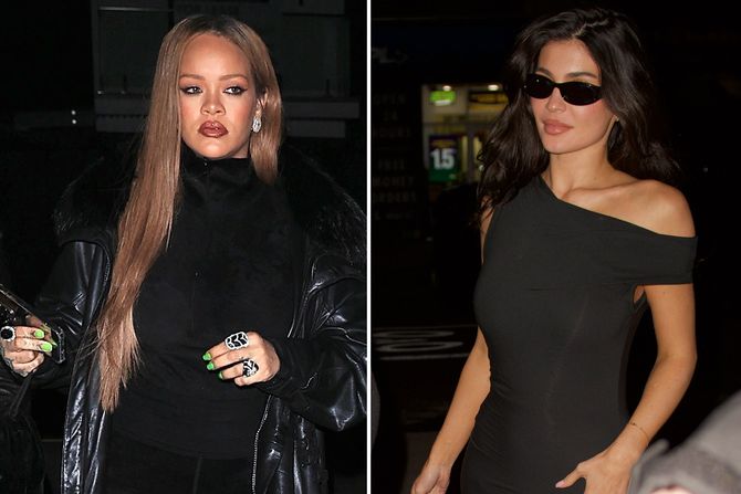 Rihanna, Kylie Jenner, Rijana, Kajli Džener