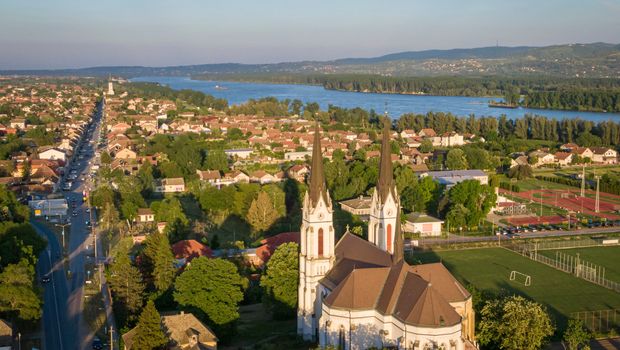 Futog centar panorama grada