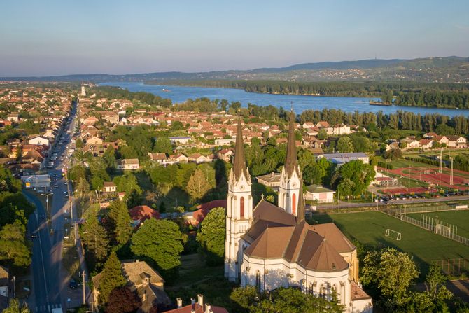 Futog centar panorama grada