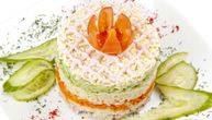 Mimoza salata za posnu trpezu: Poslužite omiljeno predjelo i u posne dane slave