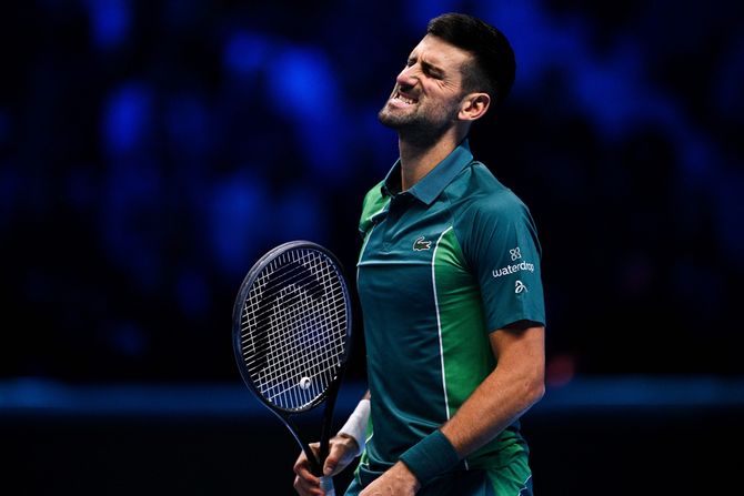 Novak Đoković Janik Siner Novak Đoković Janik Siner